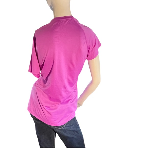 The North Face Top Womens X Large V Neck Short Sleeve Tee Shirt Active - Picture 2 of 6